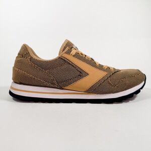 Brooks Sneakers Mens 11 Tan Brown Casual Running Shoes Retro Lace Up